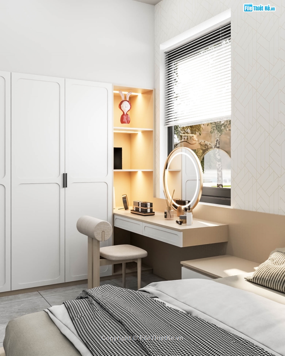 kiến trúc nhà cấp 4,nội thất nhà cấp 4,sketchup nhà cấp 4