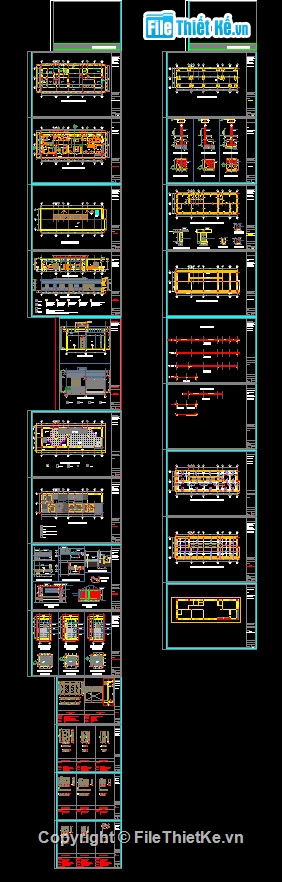 Nhà cấp 4 8x25m,File autocad nhà cấp 4,Bản vẽ nhà cấp 4,thiết kế nhà cấp 4,bản vẽ thiết kế nhà cấp 4