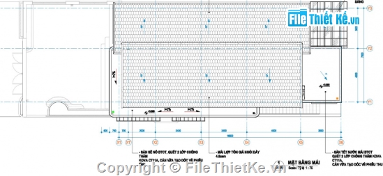 nhà cấp 4 mái lệch,nhà cấp 4,file cad nhà cấp 4,cad nhà cấp 4