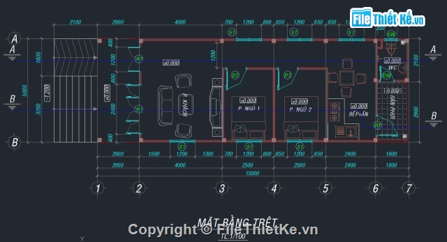 nhà cấp 4,1 tầng,nhà cấp 4 5x15m,nhà cấp 4 đẹp,nhà 1 tầng,mẫu nhà 1 tầng