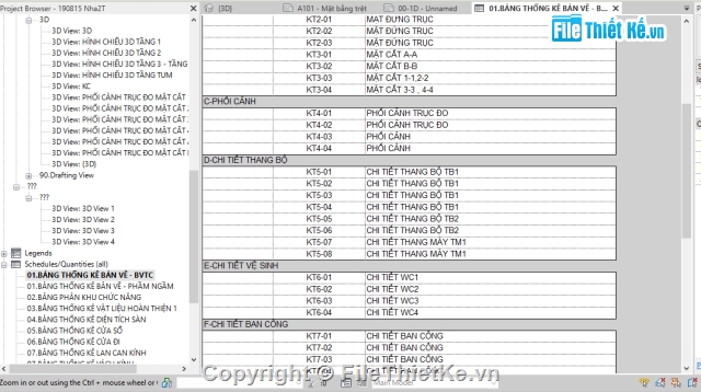 Nhà 2 tầng,Nhà dân 2 tầng,revit nhà dân,biệt thự 2 tầng,thết kế nhà dân 2 tầng revit,revit nhà 2 tầng 11.15x15.6m