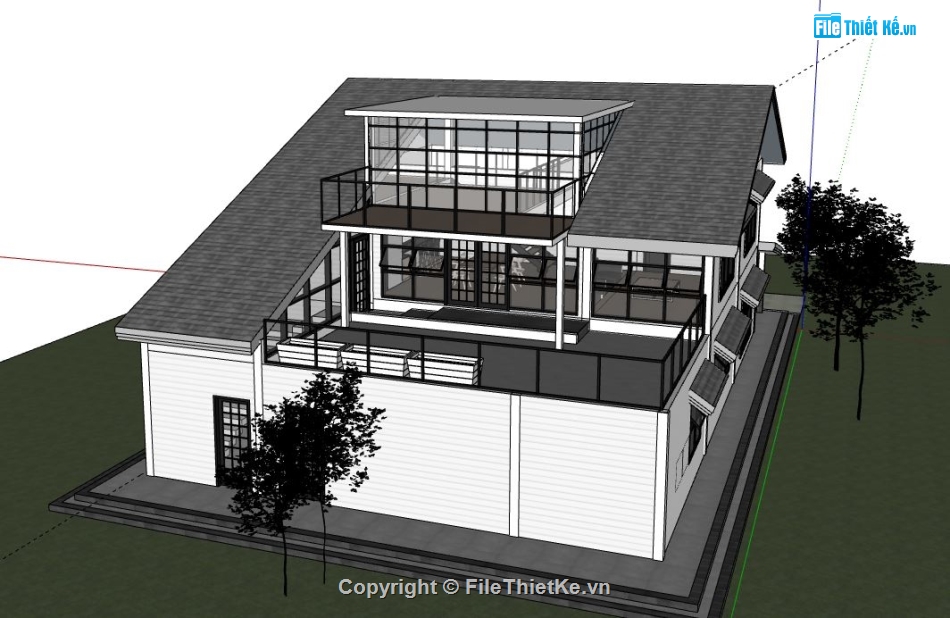 file sketchup nhà hàng ăn,sketchup nhà hàng ăn uống,nhà hàng ăn model su,nhà hàng ăn uống