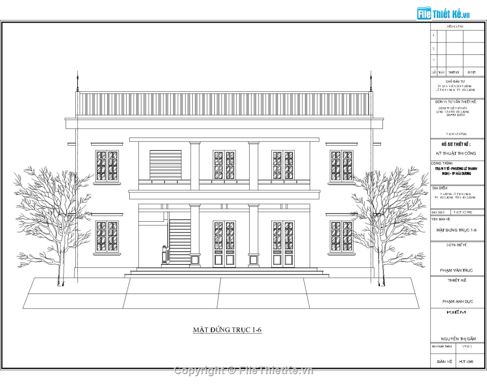 Thiết kế trạm y tế,trạm y tế 2 tầng 7.4x15.2m,File cad trạm y tế 2 tầng,trạm y tế phường,Bản vẽ trạm y tế 2 tầng