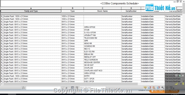 file revit,revit artchitecture 2017,bản vẽ thiết kế,filethietke,File nhà làm việc 2 tầng