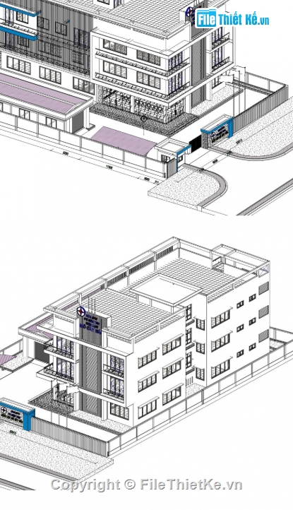file nhà làm việc,revit nhà làm việc điện lực,nhà làm việc điện lực,revit nhà làm việc