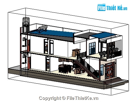 Bản vẽ nhà phố,Mẫu nhà phố,nhà lệch tầng,nhà phố lệch tầng