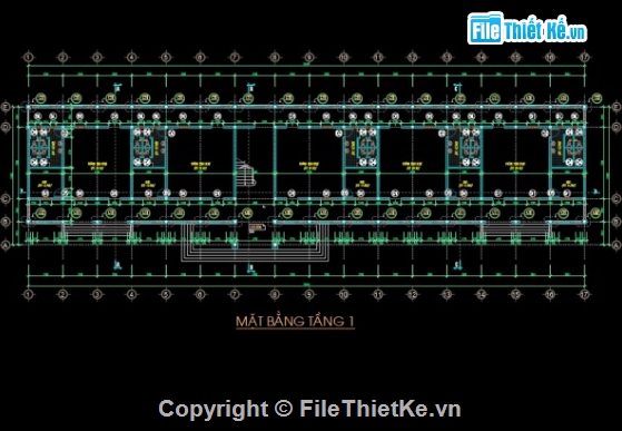 trường mầm non,file cad trường mầm non,trường mầm non file cad