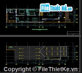 mái thái 1 tầng,nhà 1 tầng mái thái,file cad nhà 1 tầng