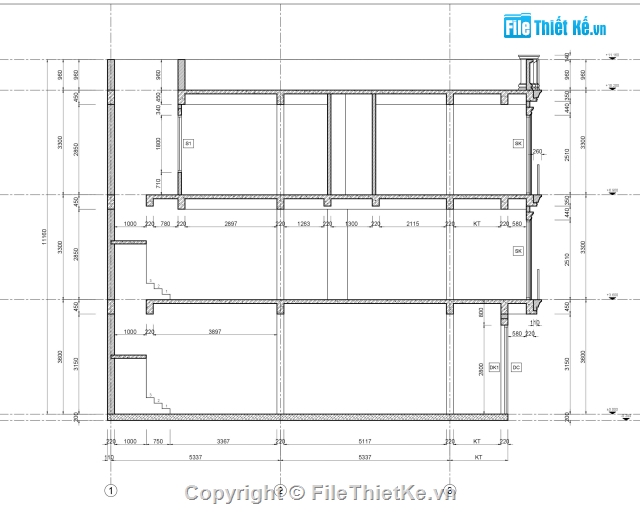 3 tầng 7.12x14m,Nhà 3 tầng,Nhà méo tân cổ điển