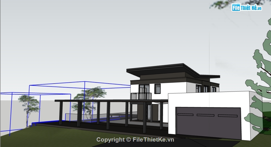 model su nhà nghỉ dưỡng,dựng 3d su nhà nghỉ dưỡng,file su nhà nghỉ