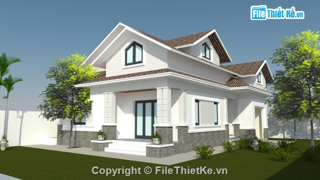 nhà cấp 4,nhà cấp 4 đẹp,nhà ở cấp 4,nhà cấp 4 sketchup,sketchup nhà cấp 4,sketchup nhà ở