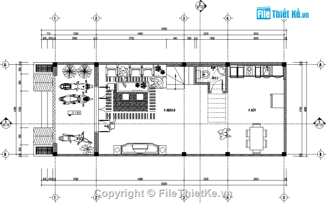 Nhà phố 3 tầng,Nhà phố 3 tầng 4.98x13m,Nhà ở 3 tầng,Bản vẽ nhà 3 tầng mái ngói