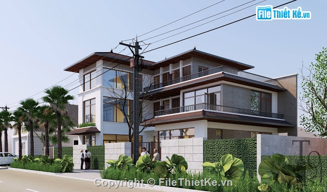 Nhà ở gia đình,Sketchup,nhà gia đình,Sketchup nội thất gia đình