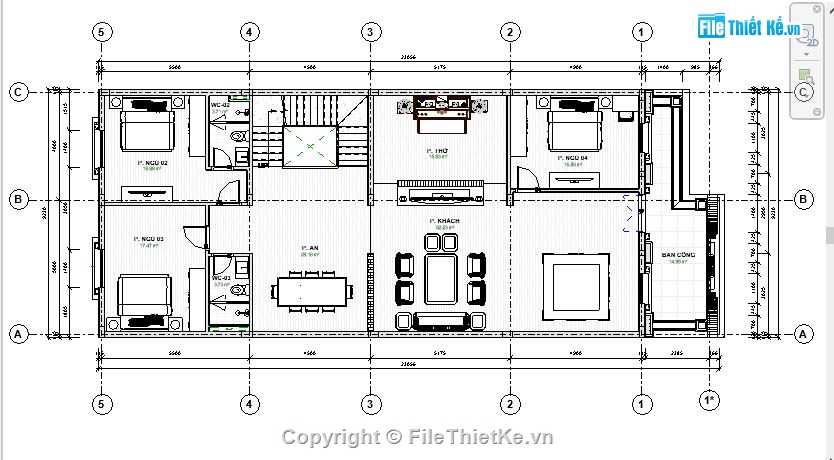 Nhà 4 tầng 9.3x23.4m,nhà kinh doanh 4 tầng,revit nhà dân 4 tầng,nhà phố 4 tầng revit,cửa hàng 4 tầng,bản vẽ nhà phố 4 tầng