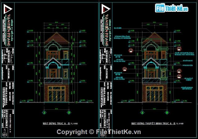 Bản vẽ nhà phố 3 tầng kích thước 5x15m (lệch tầng),Bản vẽ nhà phố 3 tầng 5x15m,bản vẽ nhà phố lệch tầng KT5x15m cao 3 tầng,bản vẽ nhà Mặt tiền 5m full