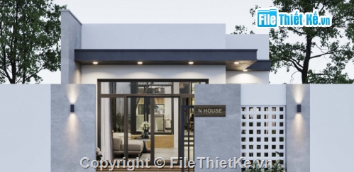 Nhà phố,nhà phố 1 tầng,cad nhà phố 1 tầng,file cad nhà phố 1 tầng,autocad nhà phố 1 tầng