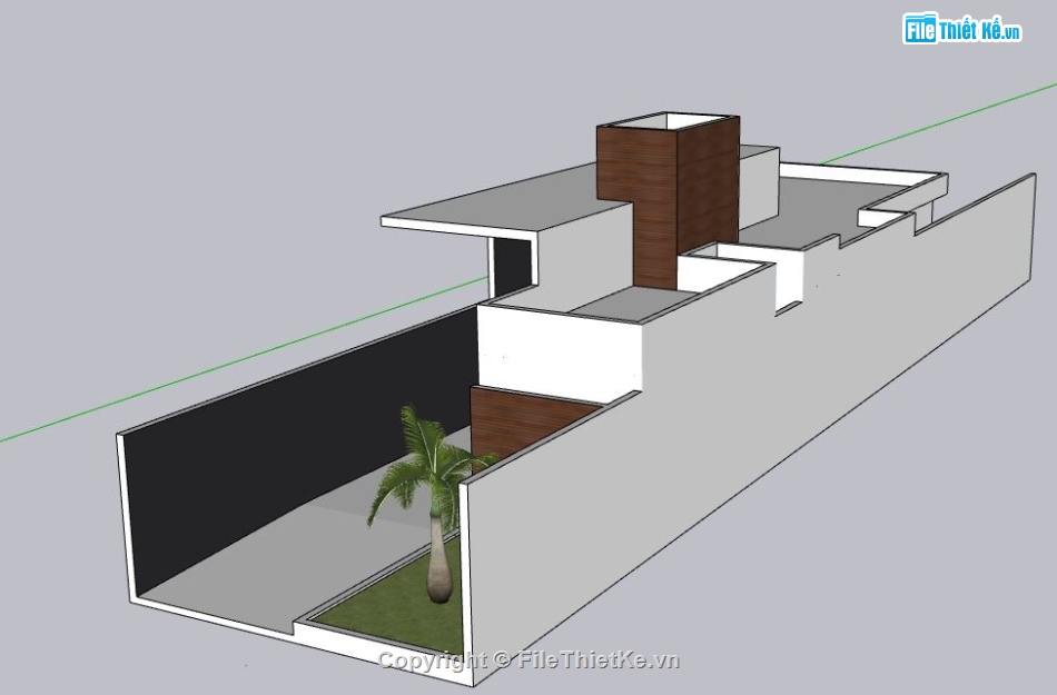 Nhà phố 1 tầng,file sketchup nhà phố 1 tầng,nhà phố 1 tầng file su,sketchup nhà phố 1 tầng,nhà phố 1 tầng sketchup