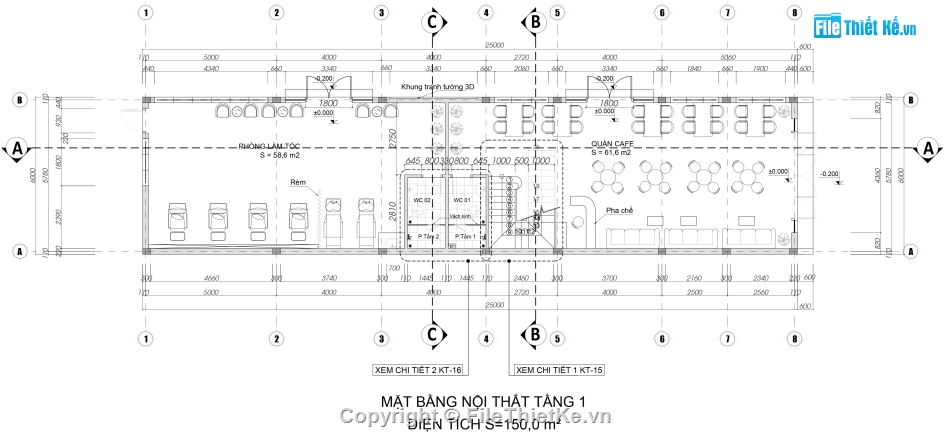File cad,Nhà phố,Nhà 2 tầng,kiến trúc 3 tầng,3D,điện