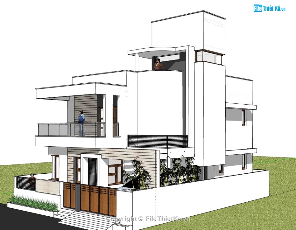 Nhà phố 2 tầng,model su nhà phố 2 tầng,nhà phố 2 tầng sketchup,sketchup nhà phố 2 tầng,nhà phố 2 tầng file su