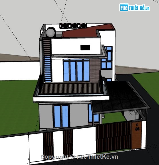 Nhà phố 2 tầng,file sketchup nhà phố 2 tầng,nhà phố 2 tầng file sketchup,file su nhà phố 2 tầng,nhà phố 2 tầng file su