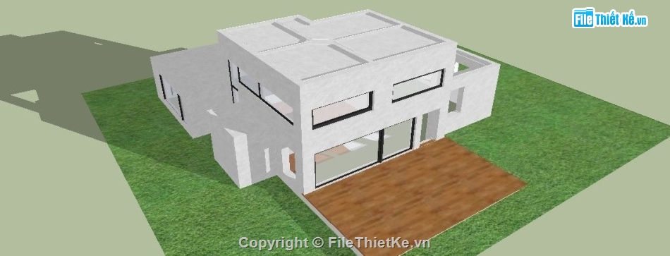 Nhà phố 2 tầng,model su nhà phố 2 tầng,file sketchup nhà phố 2 tầng,sketchup nhà phố 2 tầng,nhà phố 2 tầng file sketchup