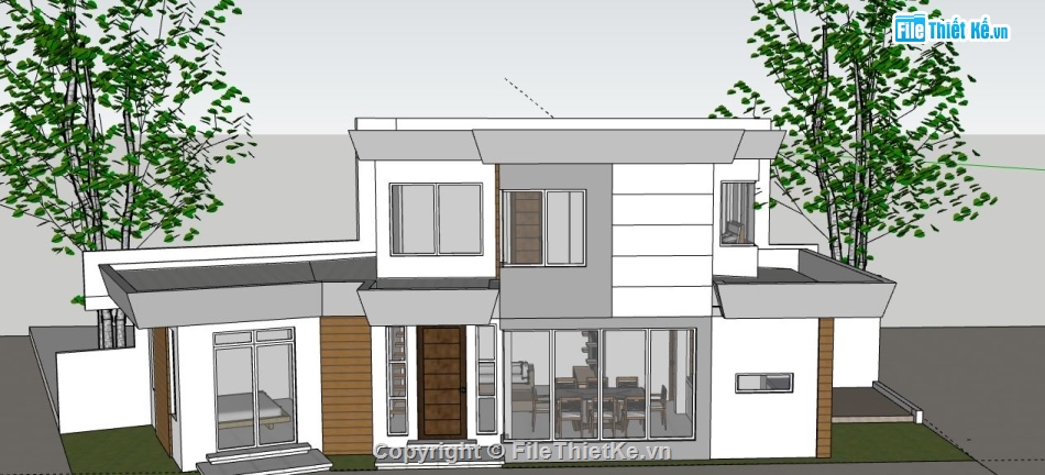 file su nhà phố 2 tầng,sketchup nhà phố 2 tầng,nhà phố 2 tầng file sketchup,nhà phố 2 tầng file su,model su nhà phố 2 tầng