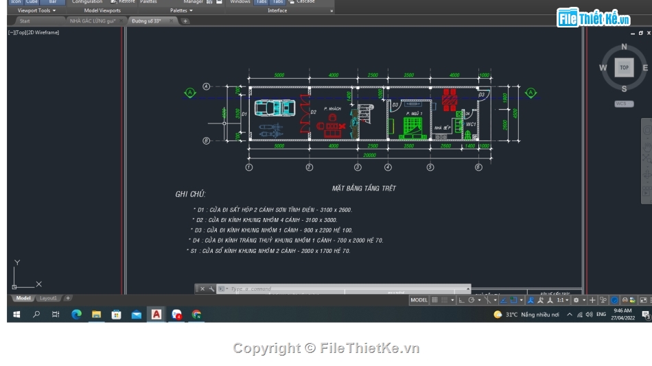 autocad thiết kế nhà phố 2 tầng,Nhà phố 2 tầng,thiết kế nhà phố 2 tầng,full hồ sơ nhà phố 2 tầng,nhà phố 2 tầng kt 4.5x20m