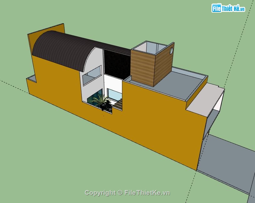 Nhà phố 2 tầng,file sketchup nhà phố 2 tầng,nhà phố 2 tầng model su,sketchup nhà phố 2 tầng,nhà phố 2 tầng file su