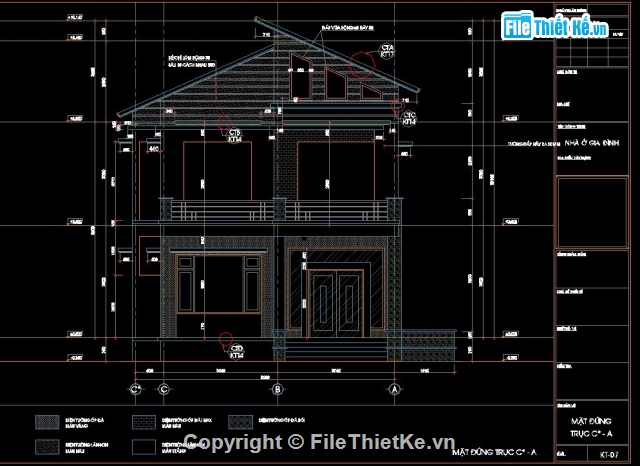 nhà phố  2 tầng,mẫu nhà 2 tầng,nhà 2 tầng cad,Nhà phố 2 tầng 8.5x15m