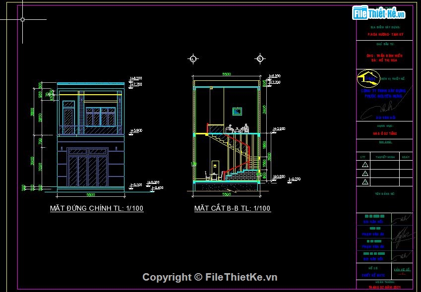 nhà phố 2 tầng,kiến trúc nhà phố 2 tầng,kết cấu nhà phố 2 tầng,file cad nhà phố 2 tầng,thiết kế nhà phố 2 tầng