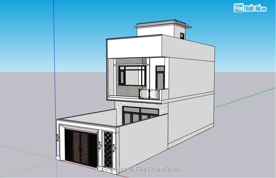 Bản vẽ nhà ống đẹp,Bản vẽ nhà phố đẹp,Bản vẽ nhà góc phố,bản vẽ nhà 2 tầng