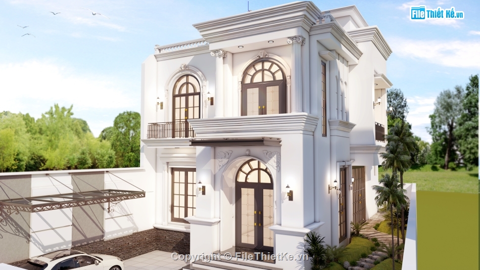 nhà phố 2 tầng,file cad nhà phố 2 tầng,bản vẽ nhà phố 2 tầng,thiết kế nhà phố 2 tầng