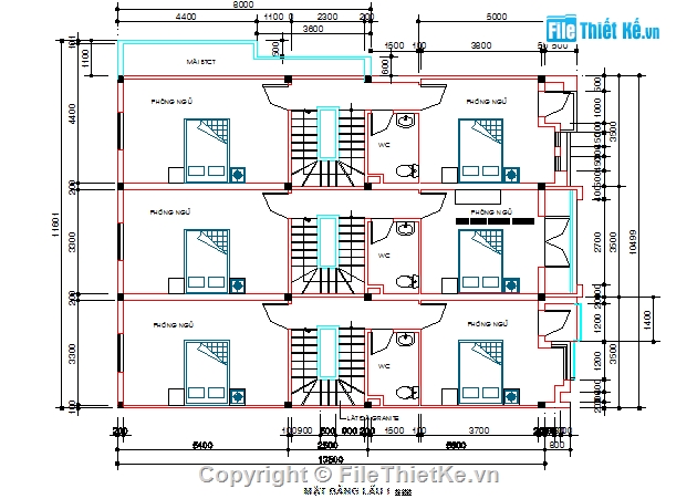 thi công,3 tầng,Nhà làm việc 3 tầng,10.5x13.5m,3.5x13.5m,3 khoang