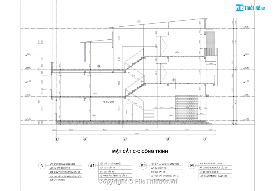 nhà phố 3 tầng,phối cảnh,phối cảnh nhà,nhà 3 tầng 4.5x16.9m,bản vẽ nhà phố 3 tầng