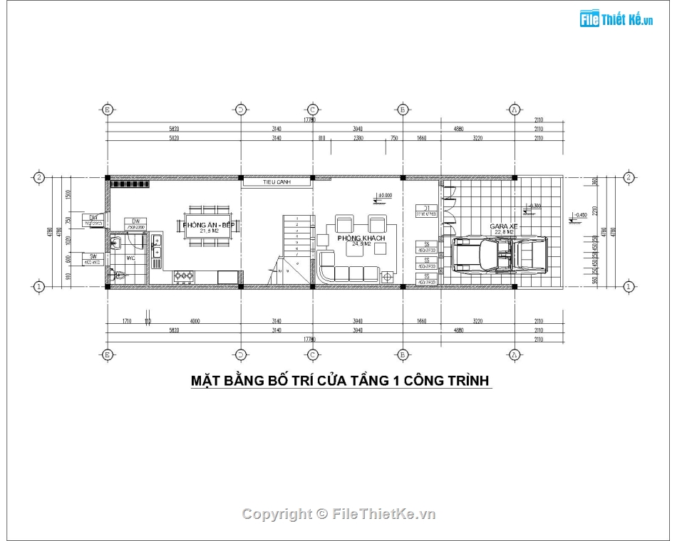 Bản vẽ nhà 3 tầng,nhà phố 3 tầng 4.78x17.78m,thiết kế nhà phố 3 tầng,mẫu nhà phố 3 tầng