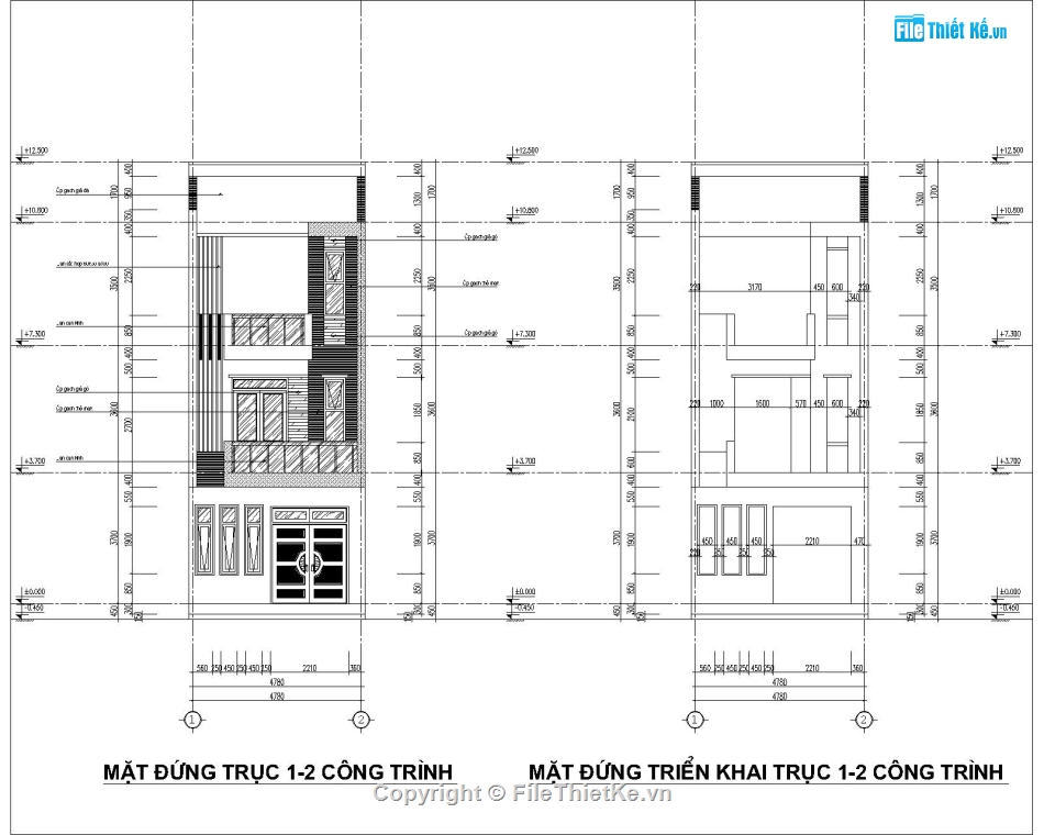 Bản vẽ nhà 3 tầng,nhà phố 3 tầng 4.78x17.78m,thiết kế nhà phố 3 tầng,mẫu nhà phố 3 tầng