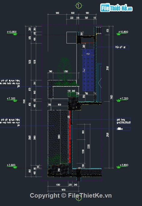 Nhà phố 3 tầng 5x14m,nhà phố 3 tầng mặt tiền 5m,Nhà phố 3 tầng,Mẫu Nhà phố 3 tầng Sketchup,Nhà phố 3 tâng Cad