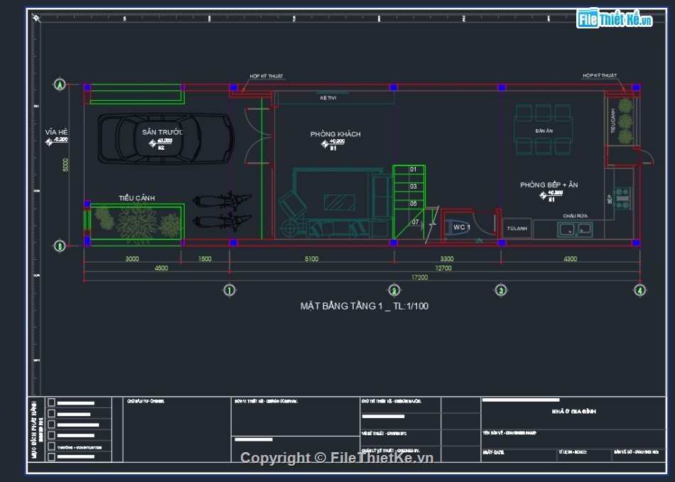 mẫu nhà phố,3 tầng,full hồ sơ thi công