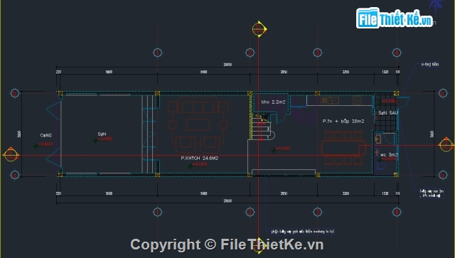 Nhà phố 3 tầng hiện đại,Nhà phố hiện đại,Thiế kế nhà 3 tầng Cad và Sketchup,Nhà phố 3 tầng 5x20m