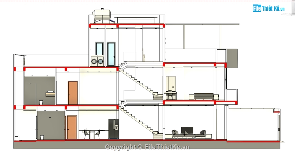 full nhà phố 5x20,nhà 5x20,nhà phố 5x20