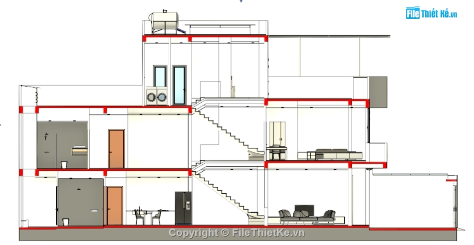 full nhà phố 5x20,nhà 5x20,nhà phố 5x20