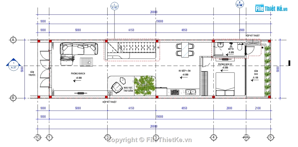 full nhà phố 5x20,nhà 5x20,nhà phố 5x20