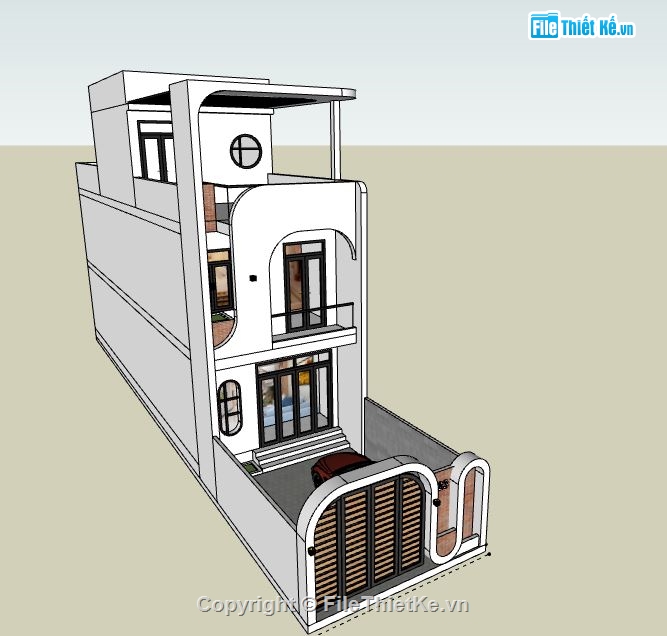 file su nhà phố 3 tầng,nhà phố 3 tầng file su,model sketchup nhà phố 3 tầng,sketchup nhà phố 3 tầng,nhà phố 3 tầng file sketchup