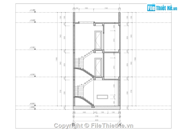 điện nước nhà phố,full kiến trúc,kết cấu kiến trúc,phối cảnh nhà phố,Nhà phố 3 tầng,Nhà phố 3 tầng 6x13.4m