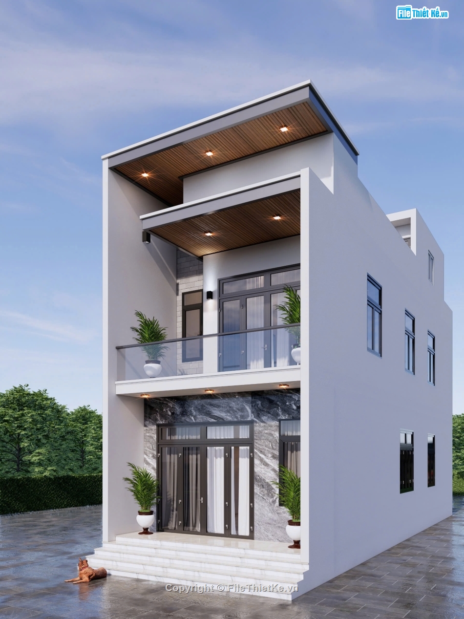 Nhà phố 3 tầng,Nhà phố 6x18,Nhà phố hiện đại