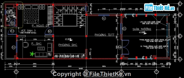 Nhà 3 tầng KT 6x18m,nhà phố,thiết kế nhà phố,hồ sơ bản vẽ,biệt thự mặt tiền 6m,mặt tiền 6m