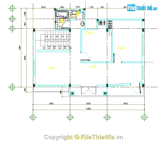 Kiến trúc,Nhà phố,3 tầng,bản vẽ nhà phố,file thiết kế nhà phố,thiết kế nhà phố