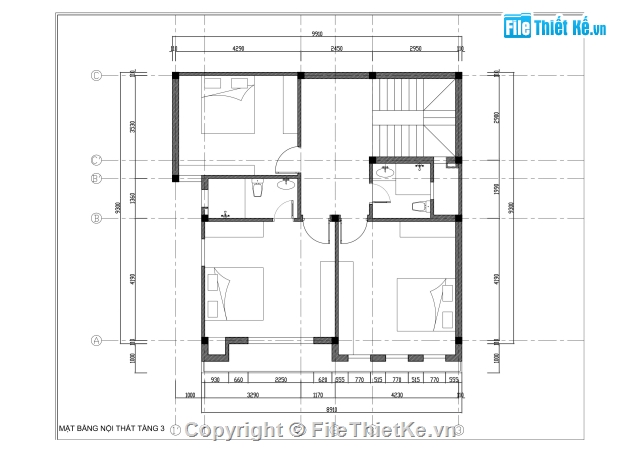 kiến trúc 3 tầng,nhà 3 tầng 1 tum,bản vẽ nhà phó 3 tầng,Full kiến trúc kết cấu nhà 3 tầng,Nhà 3 tầng có phối cảnh,nhà 3 tầng 8.9x9.3m