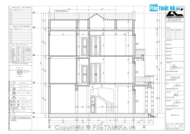 nhà phố 3 tầng,kiến trúc 3 tầng,nhà 3 tầng,bản vẽ nhà phố 3 tầng 8x11.5m,bản vẽ kèm phối cảnh nhà phố 3 tầng