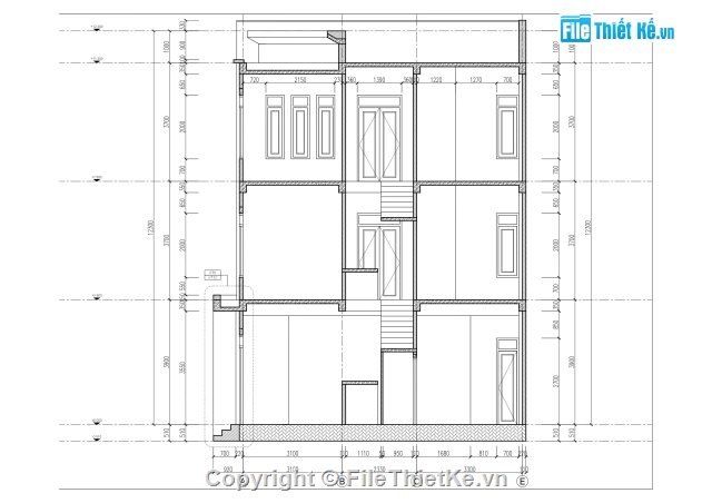 nhà phố 3 tầng,kiến trúc 3 tầng,nhà 3 tầng,Nhà phố 3 tầng